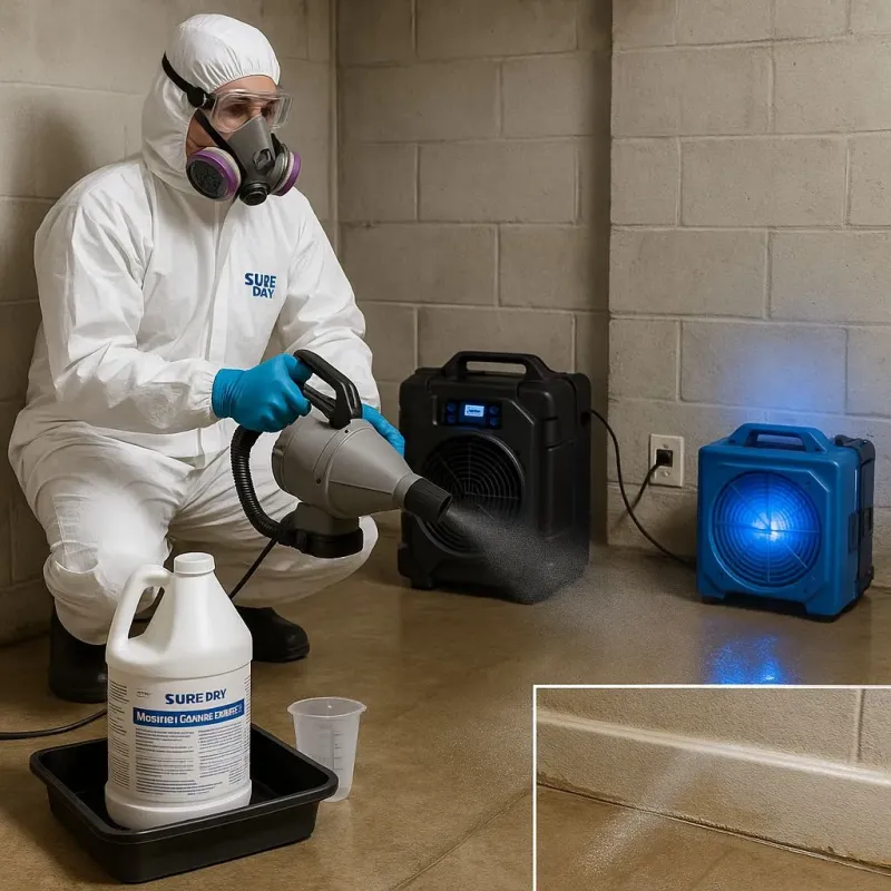 Sanitization and Odor Removal process in Hudson Falls, NY