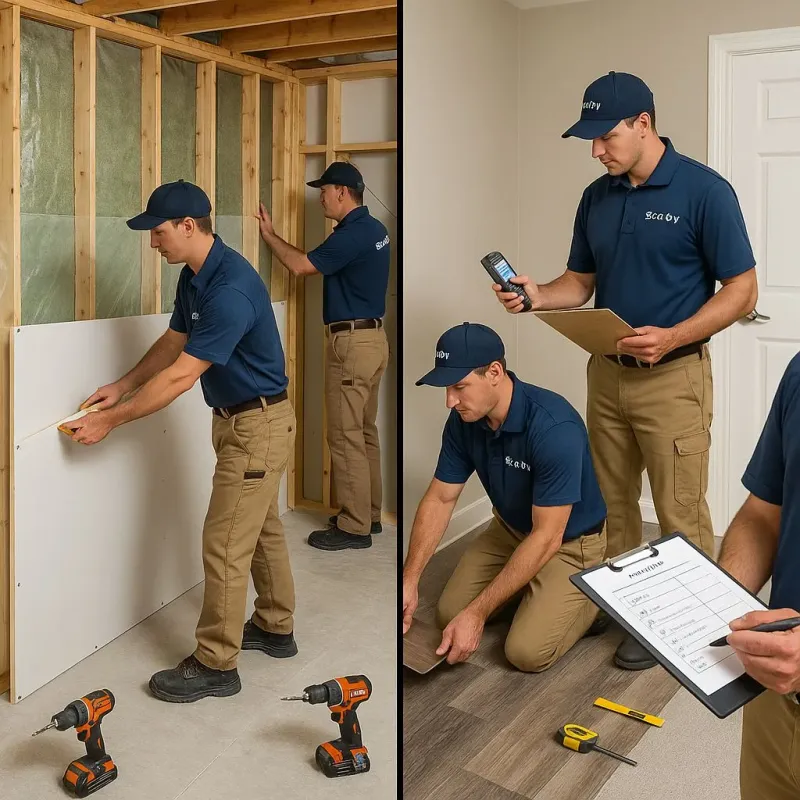 Repairs and Reconstruction process in Hudson Falls, NY