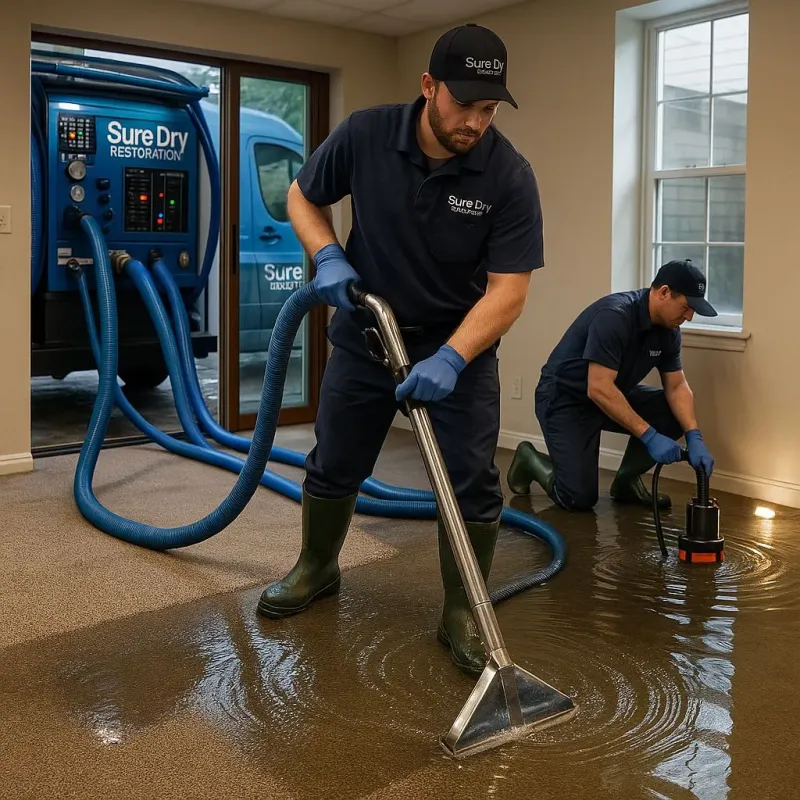 Water Extraction and Removal process in Hudson Falls, NY